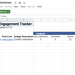 Tracking Social Media Engagement